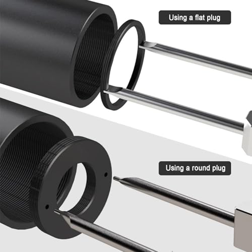 Klucz optyczny – regulowane narzędzie ze stali nierdzewnej do montażu pierścieni lustrzanych w produktach optycznych, odstępy 3-73 mm