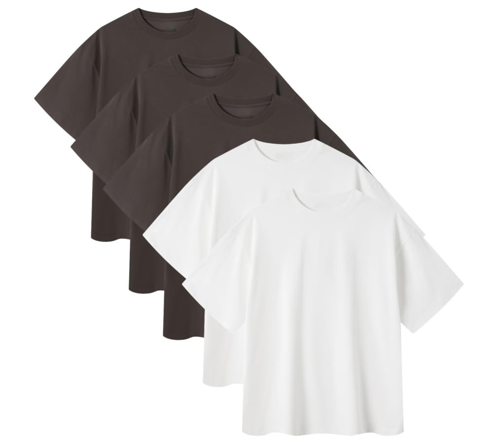 Camisetas de algodón para hombre, de gran tamaño, unisex, de manga corta, cuello redondo, color liso, atlética, ropa casual