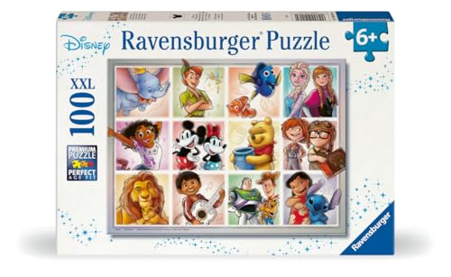 Ravensburger - Puzzle 100 pièces XXL - Les Moments Disney