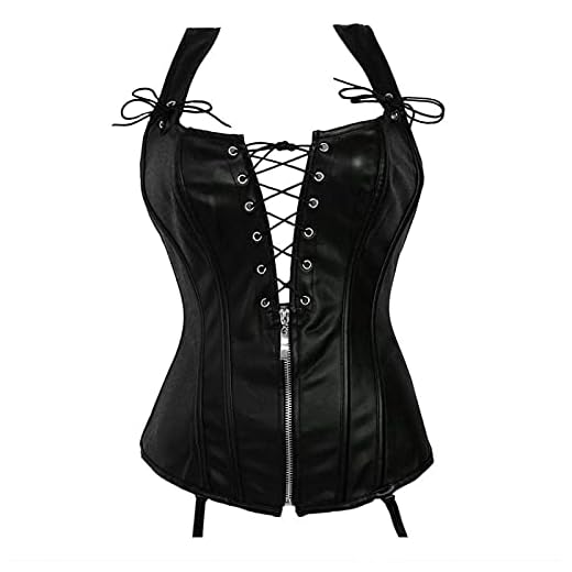 LIUJIU Dam latex kort överkropp, midjetränare, korsett, träning, bantning, kroppsformare, 3XL