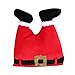 Zldhxyf Chapeau de pêche pour homme Noël enfants chapeaux pantalons décorations chapeaux adultes chapeaux fête Noël clown rouge casquettes de baseball casquettes clés, rouge, taille unique