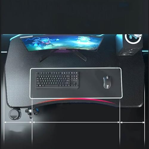 モダン インテリジェント電動昇降テーブルホームデスク勉強机は脚を持ち上げることができますゲーミングデスクオフィスワークデスクPCテーブル PCテーブル(140*70*72cm) [3]