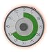 Produktbild TimeTEX Zeitdauer-Uhr lautlos mit Quarzlaufwerk