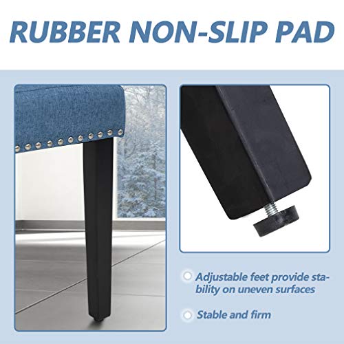 image for FDW Dining Chairs Set of 4 Kitchen Chairs for Living Room Dining Room 