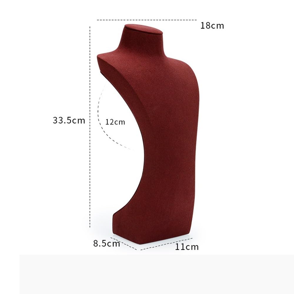 Stojak na biżuterię Red Velvet Jewelry Display Set Ring Stand Organizer na biżuterię