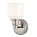 Hudson Valley Lighting 3401-PN Windham - One Light Bath Bracket - 5.25 Inches Wide by 9.75 Inches High, Finish Color: Polished Nickel