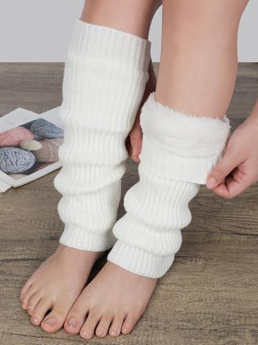 Image of Shihanee Fleece Leg Warmers Women