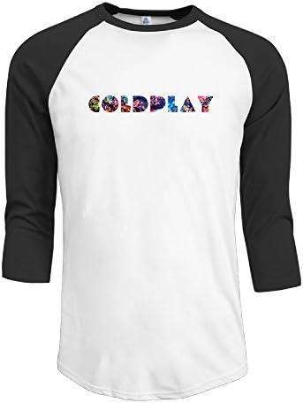 Coldplay Logo Tee Shirts Fashion 3/4 Sleeve T Shirt