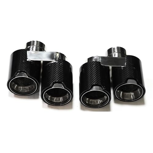 Embout échappement quad carbone BMW G22 G23 G26 style luxueux
