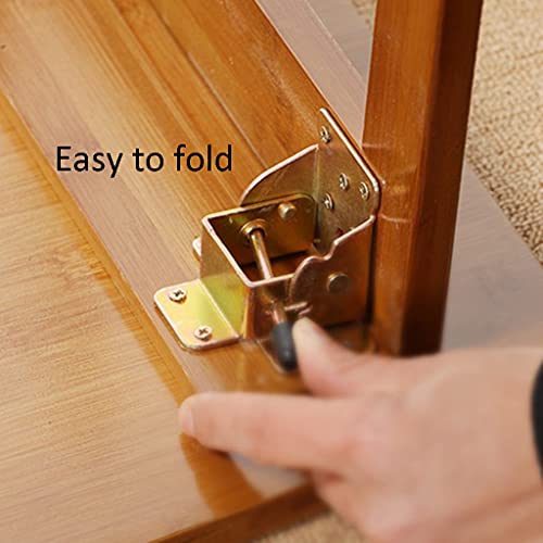 Table de sol pliable pour manger confortablement et travailler assis - 4