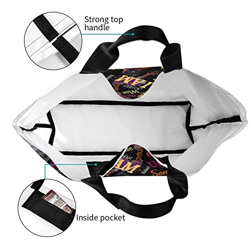 Iagm Women Tote Bags African American Woman Shoulder Bag Afro Black Girl Magic Satchel Handbags For Shopping,Work,Grocery,Gym #TOP4