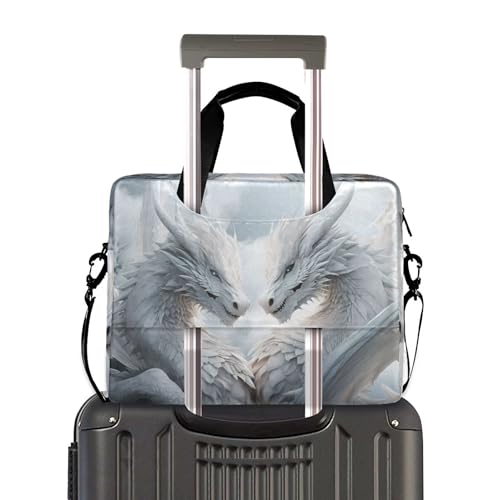Funda maletín para portátil White Dragons Magic 13-15.6" miniatura 3