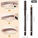 FeiCuiYun 6Pcs Eyebrow Pencils for Women, Wooden Hard-Core Brown Eyebrow and Eyeliner Pencil, Long Lasting Waterproof and Sweat-Proof, Beginner Makeup Brow Pencil, Create a Natural Eye Brow Makeup