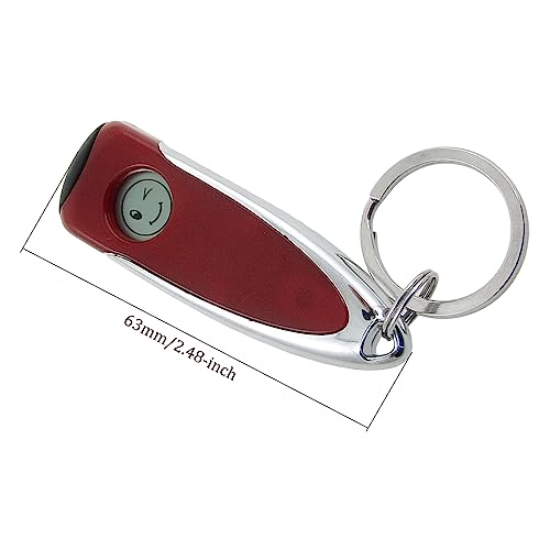 Image of Static Dissipative Keychain - [Static Release Tool] Electrostatic Discharge ESD Key Ring, Red