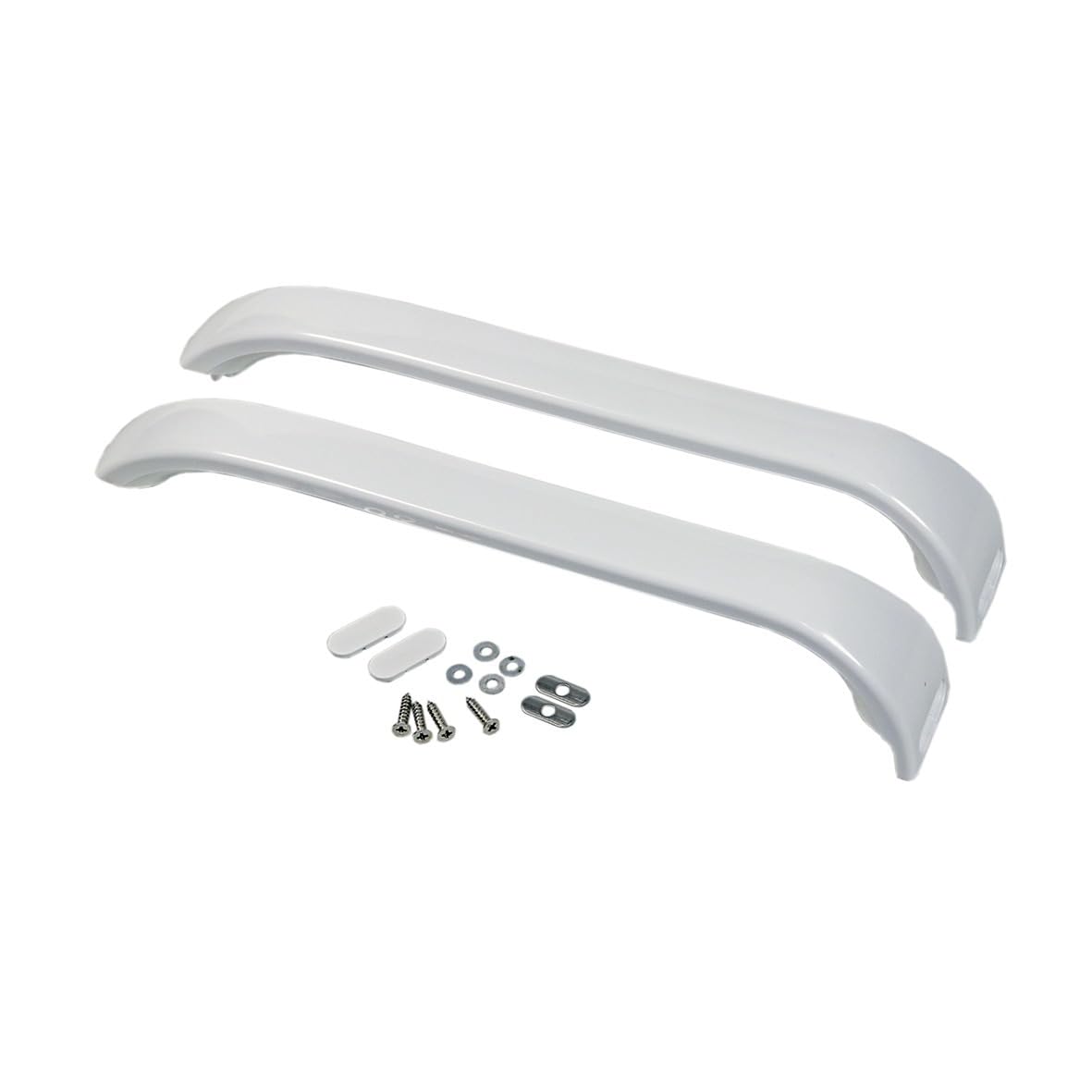 Kit Maniglie Bianche Per Porta Frigorifero E Congelatore Bosch Siemens - Ricambio Originale 00369542