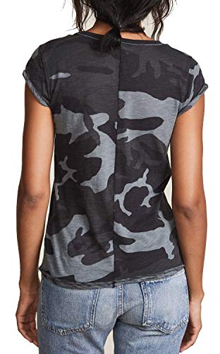 Free People Camo Clare Tee Black Combo SM (Women's 4-6) Free People Camo Clare Tee Black Combo SM (Women's 4-6)