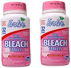 Evolve Concentrated Bleach Tablet 32 ct Meadow Breeze (2 pack)