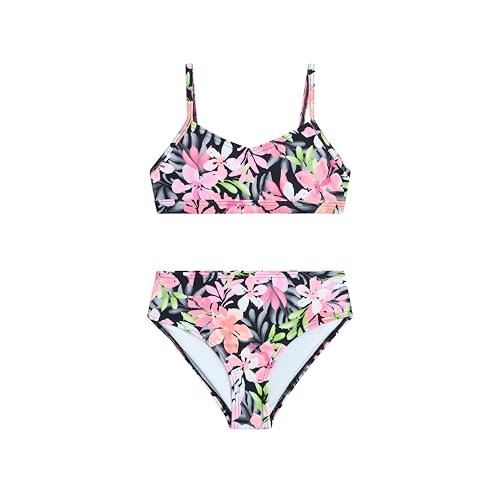 Image of Kanu Surf Girls' Willow V-Neck Bikini Beach Sport 2-Piece Swimsuits