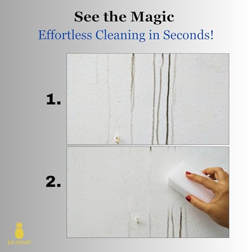jaramari 10pcs XXL Magic Eraser, Magic Eraser Sponge, Melamine Magic Sponge, Strong Cleaning Sponges, Clean Home, Kitchens - Image 3
