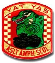 "Yat Yaz" Marine Assault Amphibious School 4" Military Patch