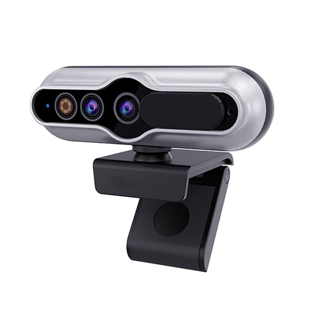 LEIYTFE 2K Webcam, Video Calling, Noise-Cancelling Mic, Streaming Camera,Privacy Cover, Auto-Focus, Plug and Play USB Web Camera for Online Learning Meeting-image-33
