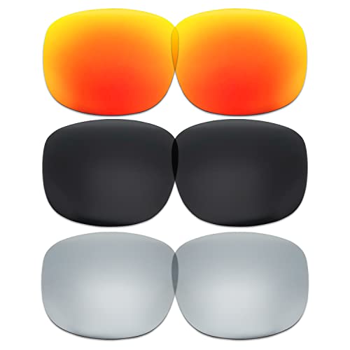 Lentilles pour Oakley Holbrook R verres rechange pack 3 couleurs compatibles