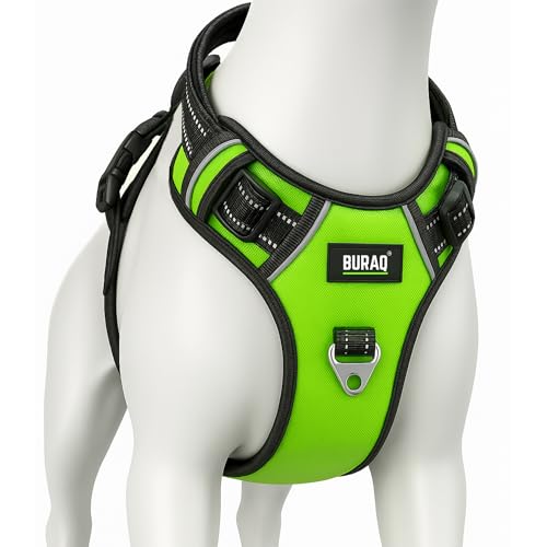 Image of Buraq Pets No Pull Dog Harness | Soft Padded for Small to Large Dogs