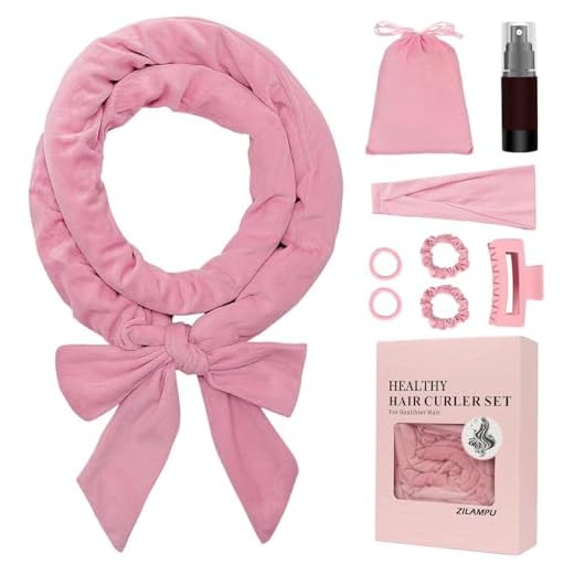 Modelador de Cachos Cetim, Bobs para Cabelo, Modelador de Cachos Sem Calor, Modelador de Cabelo, Bobes de Cabelo,Heatless Curls, Xuxinha de Cetim, Bob Cabelo, Modelador de Cetim Conjunto de 9 Peças