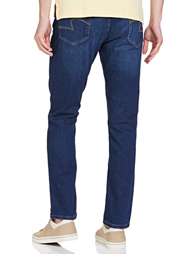 Image of Spykar Men's Mid Rise Skinny Fit Jeans