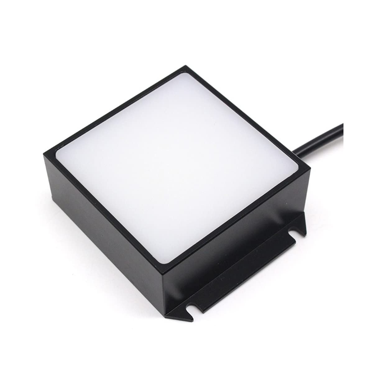 Microscope Adjustable LED Square Light Source 25x25 100x100mm 200x200mm- Industrial Machine Vision Lamp Square Surface Lamp for PCB Detection(60x60mm)