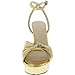 Jessica Simpson womens Immie Platform Heeled Sandal, Gold, 10 US