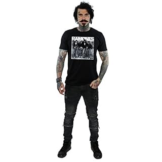 Générique Ramones Homme 1st Album T-Shirt - Les Beatles, Paul McCartney, John Lennon, RIngo Starr, George Harrison Générique Ramones Homme 1st Album T-Shirt – Image 5