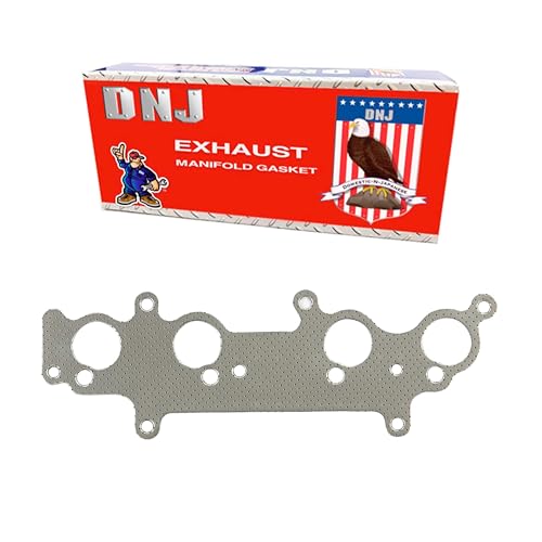 DNJ EG954 Exhaust Manifold Gasket Set for 2005-2020 Toyota 4Runner Tacoma 2.7L L4 16V DOHC 2694cc