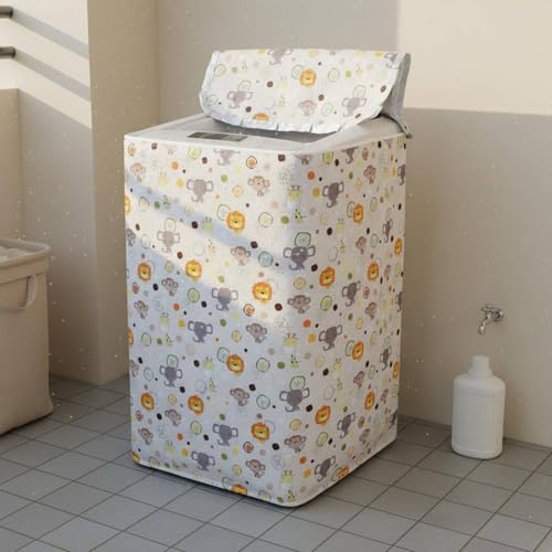 Housse imperméable lave-linge résistante contre l'humidité extérieure de la terrasse