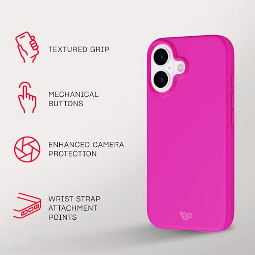 Image of Tech21 EvoLite for iPhone 16 Ultra Thin - Impact Protection Case - in Pink