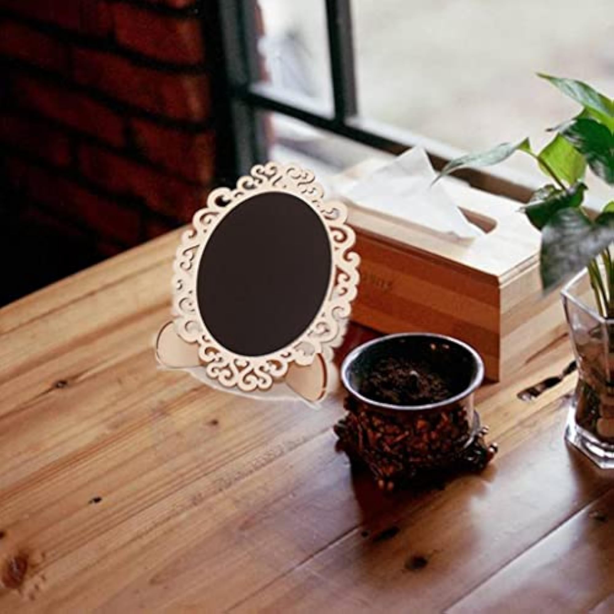 Wooden Hanging Chalkboard Memo Message Blackboard