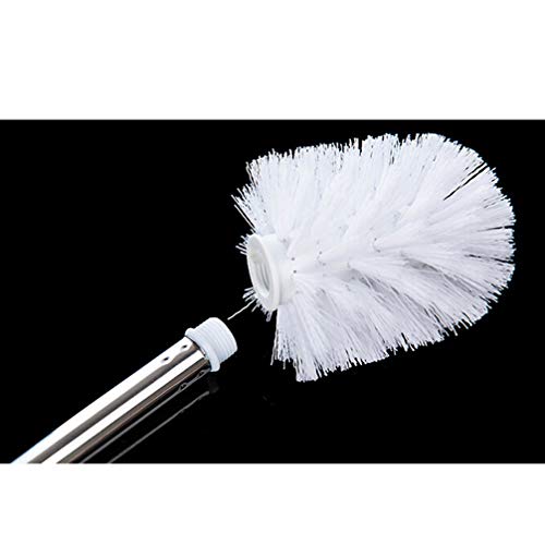 Image of Toilet Bowl Brush and Holder, Toilet Brush with Holder Set, Compact Size Toilet Bowl Brush for Bathroom Toilet Cleaning (5.3 x 6.7 x 18 Inch)