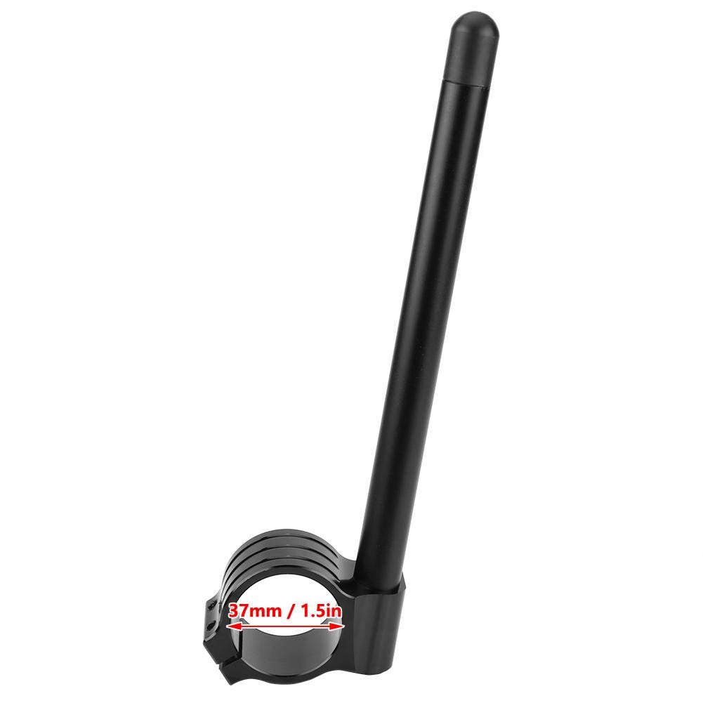 Manubrio separato - Manubrio regolabile universale Clip per forcella Clipon Billet Maniglia separata per moto Bar Racer resistente(37)