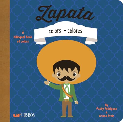 Image of Zapata: Colors / Colores (Bilingual: English/Spanish): A Bilingual Book of Colors (Lil' Libros) (English and Spanish Edition)