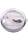 30 oz Straw Combo Lid Replacement for Vacuum Mugs fits Yeti Ozark Rocky Polar Drifter (1 Straw Lid)
