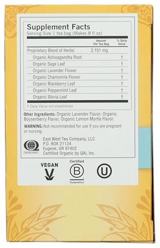 Yogi Tea, Relaxed Mind, 16 Count, Packaging May Vary