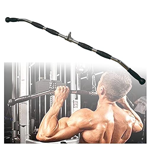Barre de traction triceps LAT fixation de câble pour musculation du dos - 2