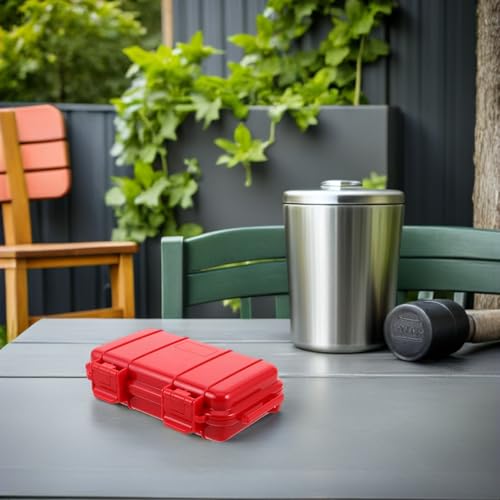 Estuche seco compacto para camping EPIGEIST rojo de viaje 7