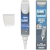 Twist & Grout de Floor-Fix Pro - Joint Carrelage. Réparation Rapide pour Salle de Bain/Do...