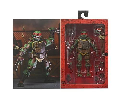 NECA Wounded Raphael Action Figure Ultimate Ronin 18Cm, Multicolor, 18 cm - Image 3