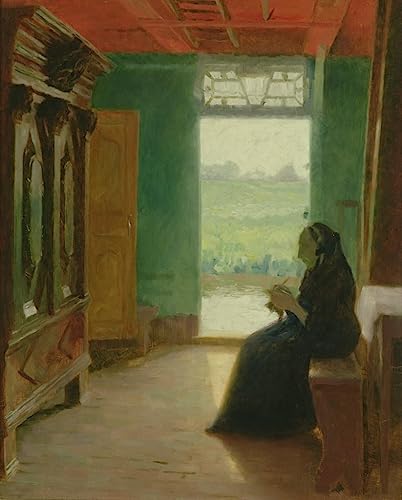Cuadro en lienzo de alta calidad con la pintura clásica de Julius Von Ehren 60x90