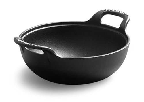 NICE FIVE 鉄鍋土鍋木蓋付き 鉄鋳物製 ガス火 IH 対応 本格的な鉄製のお鍋で旅館のようなお食事を 蓄熱性と柔らかい熱あたり 鍋料理 湯豆腐 (20cm口径,なべ)