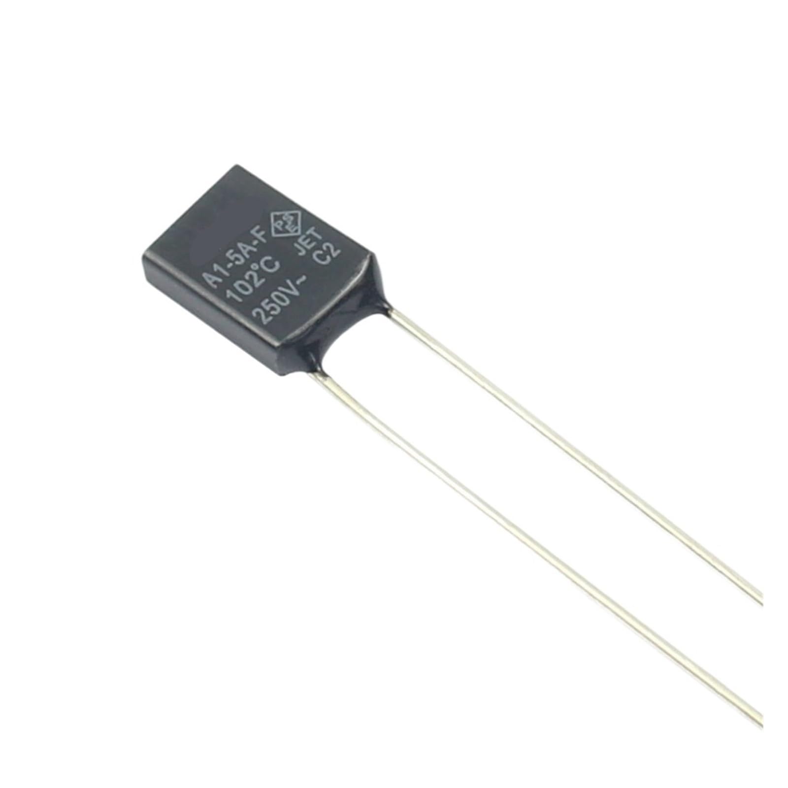 Fusible thermique AUPO RH 102°C 5A 250V carré A1-5A-F pour protection circuit électrique