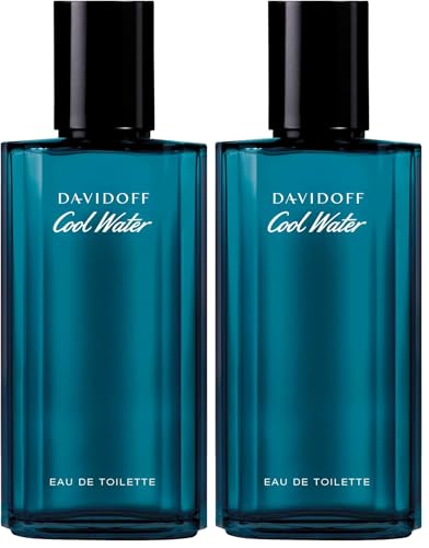 Davidoff Cool Water Eau de Toilette – Aromatic Men's Cologne – With Notes of Coriander, Mint, Lavender & Amber – Long Lasting Fragrance
