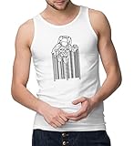 Photo Gallery maikomanija astrocode astronaut barcode canotta muscolare uomo senza maniche grafica gym camicia bianco, bianco, s Photo Gallery maikomanija astrocode astronaut barcode canotta muscolare uomo senza maniche grafica gym camicia bianco, bianco, s
